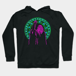 Neon Gothic style Hoodie